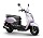 Purple SYM Mio 50cc Scooter